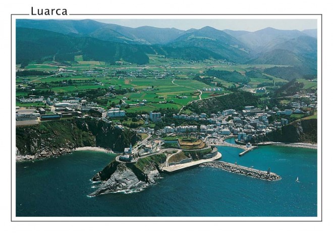 Postal de Luarca