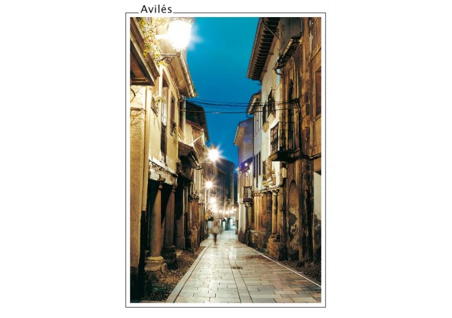 Postal de Aviles