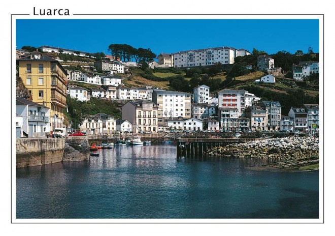 Postal de Luarca