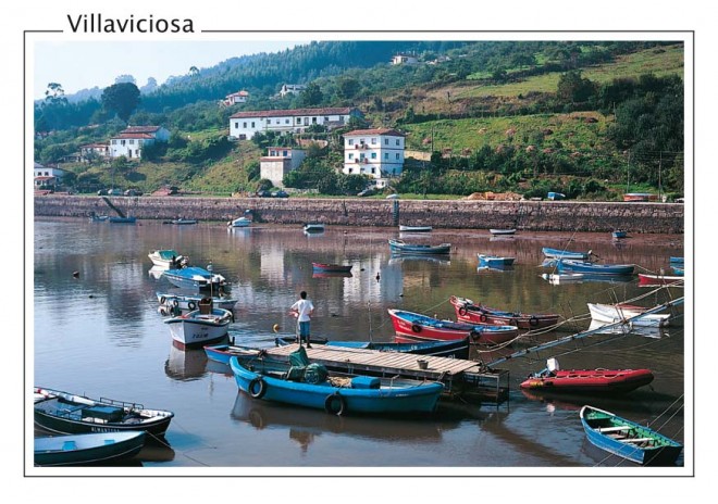 Postal de Villaviciosa