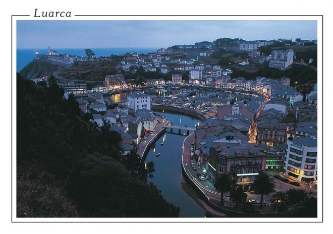 Postal de Luarca