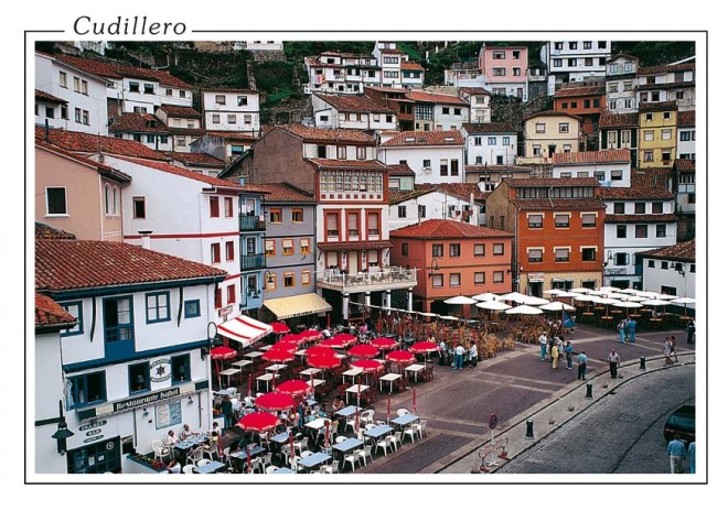 Postal de Cudillero
