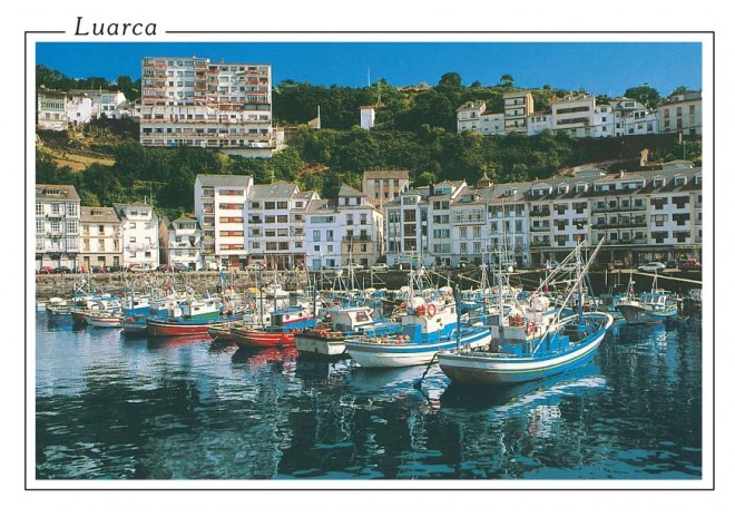 Postal de Luarca