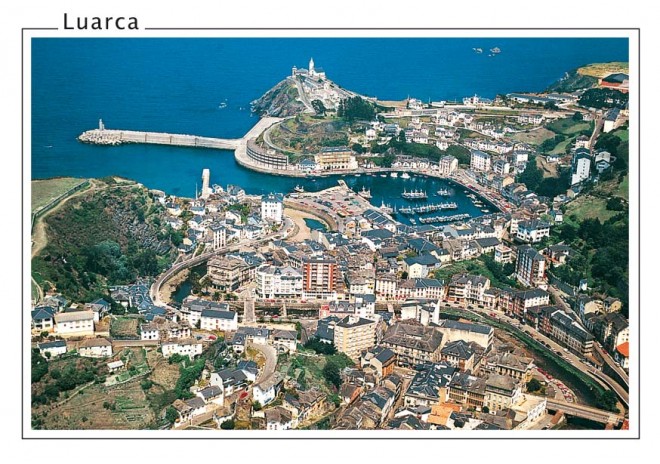 Postal de Luarca