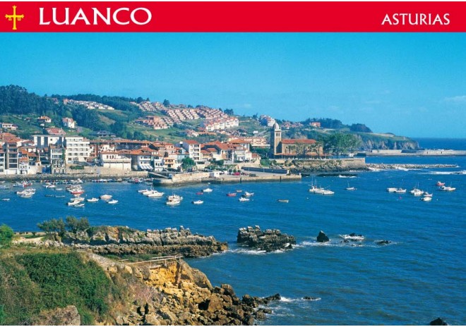Postal de Luanco