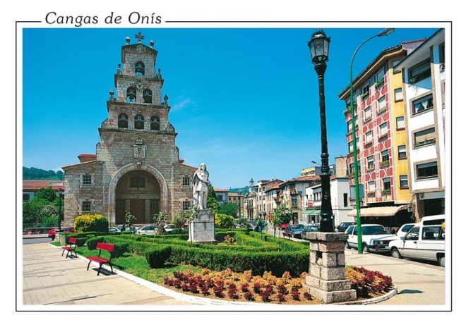 Postal de Cangas de Onís