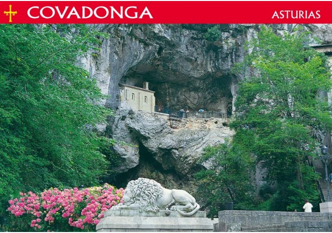 Postal de Covadonga