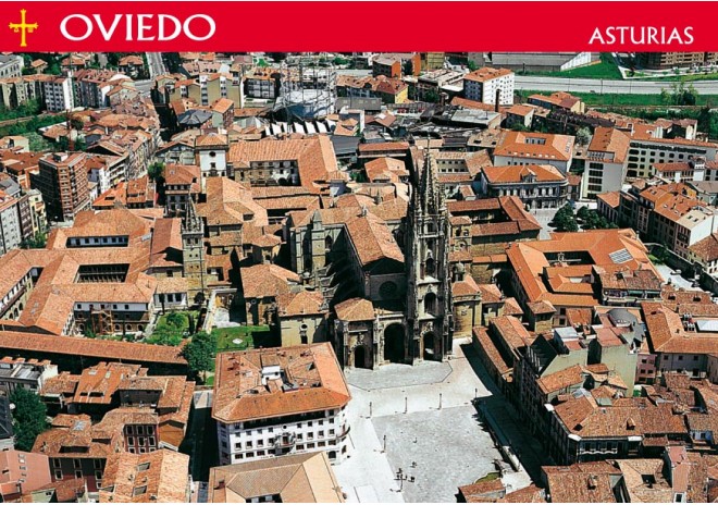 Postal de Oviedo