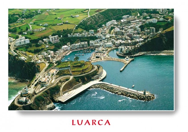 Postal de Luarca
