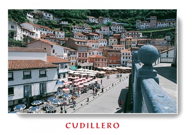 Postal de Cudillero