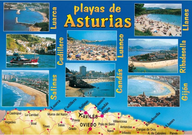 Postal de Asturias