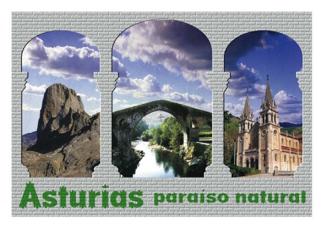 Postal de Asturias