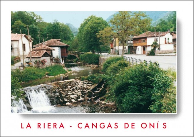 Postal de Cangas de Onís