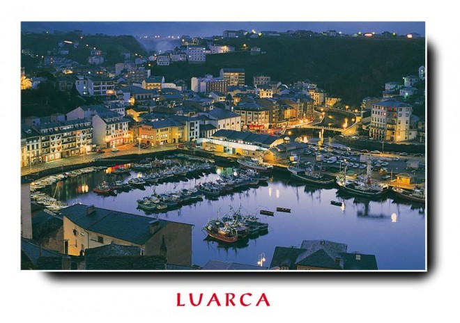 Postal de Luarca