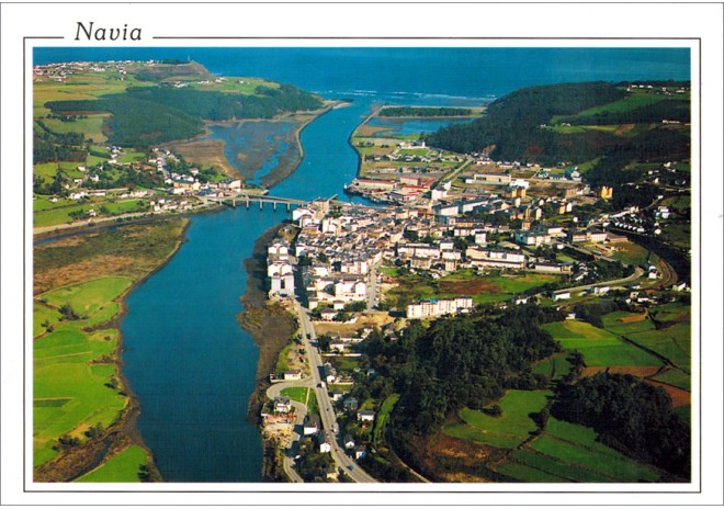 Postal de Navia