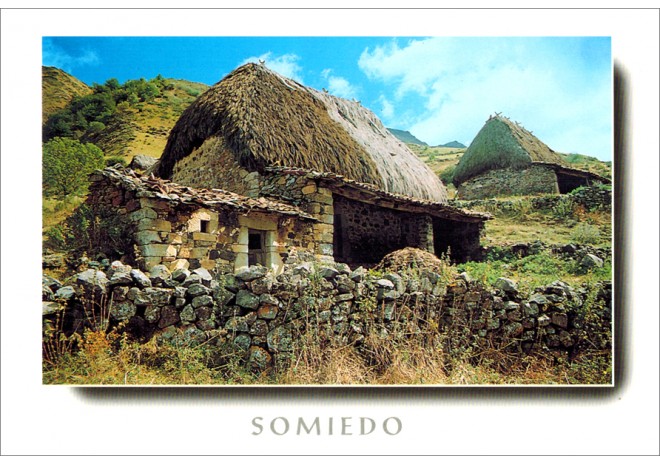 Postal de Pola de Somiedo