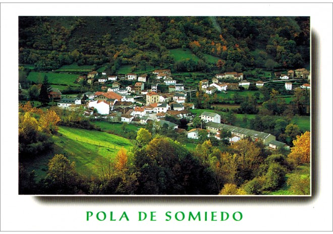 Postal de Pola de Somiedo