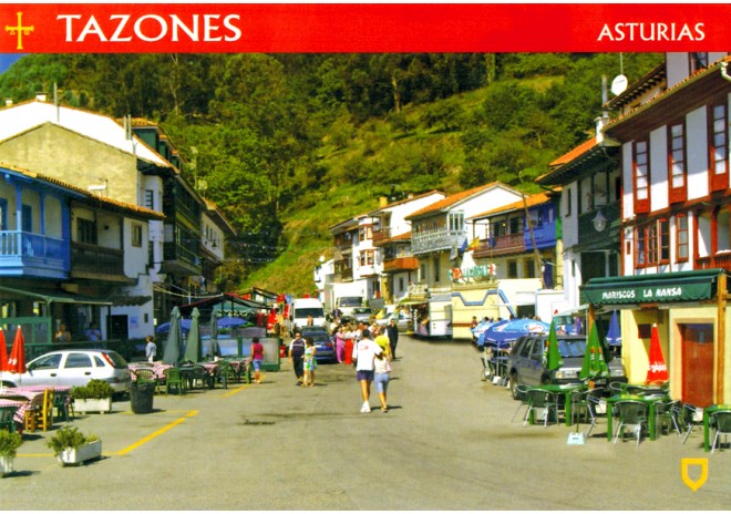 Postal de Tazones