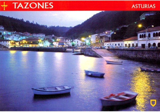 Postal de Tazones