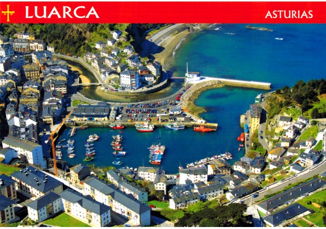 Postal de Luarca