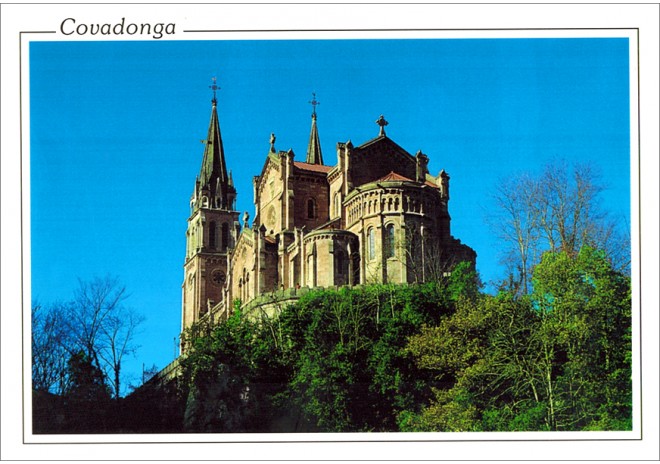 Postal de Covadonga