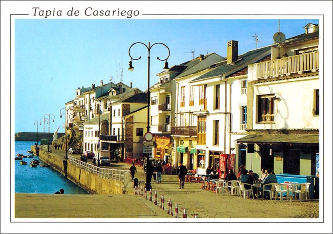 Postal de Tapia de Casariego
