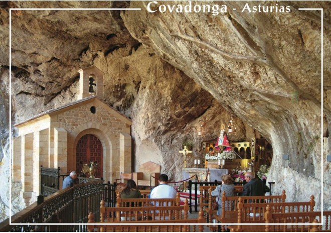 Postal de Covadonga