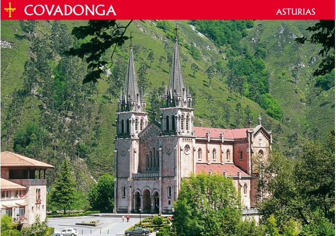Postal de Covadonga