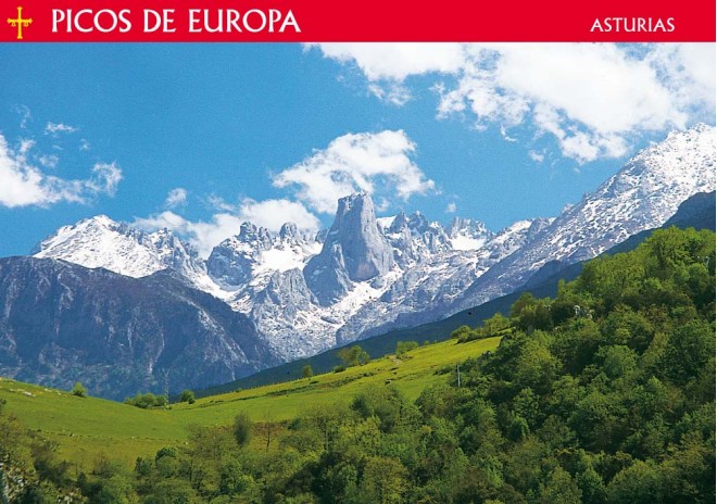 Postal de Picos de Europa
