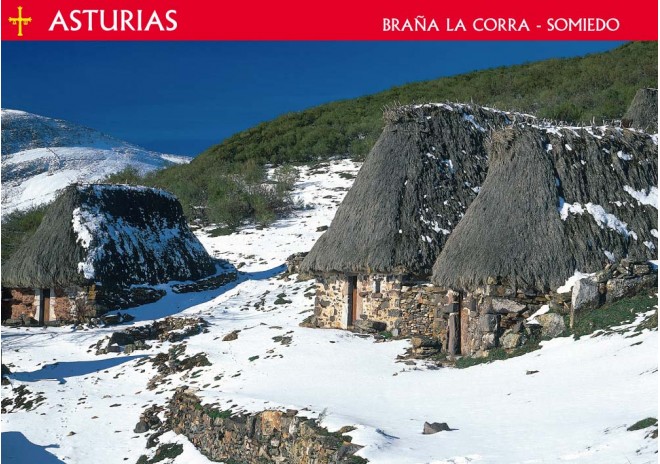 Postal de Pola de Somiedo
