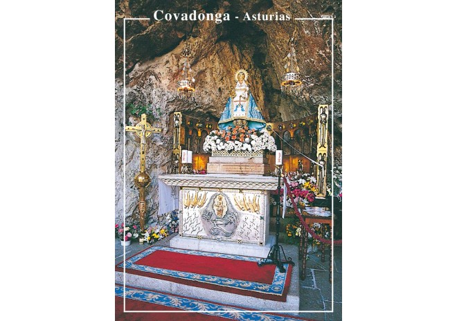 Postal de Covadonga