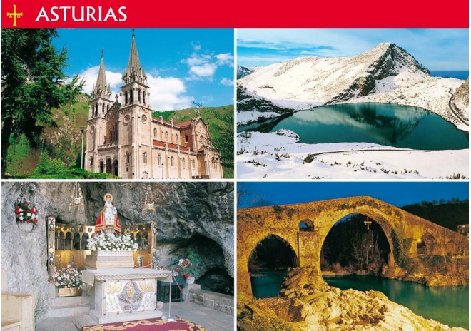 Postal de Asturias