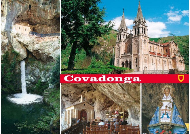 Postal de Covadonga