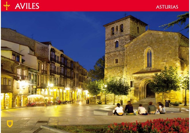 Postal de Aviles