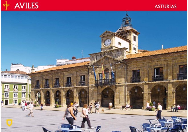 Postal de Aviles
