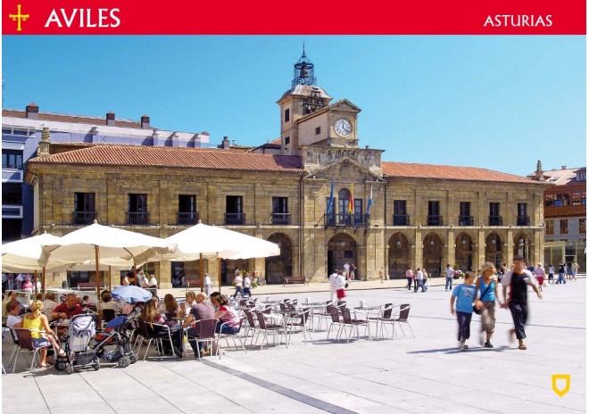 Postal de Aviles