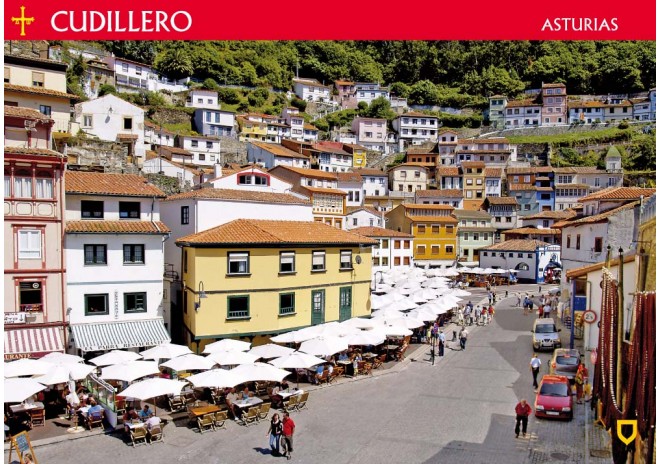 Postal de Cudillero