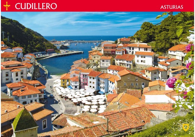 Postal de Cudillero