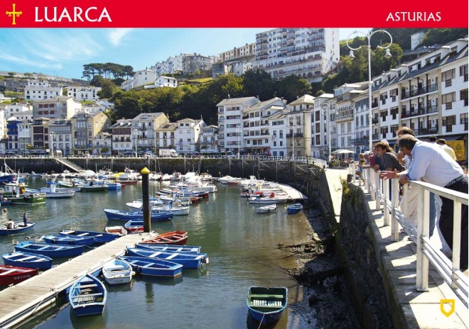 Postal de Luarca