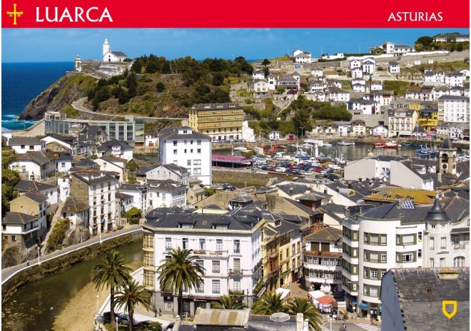 Postal de Luarca