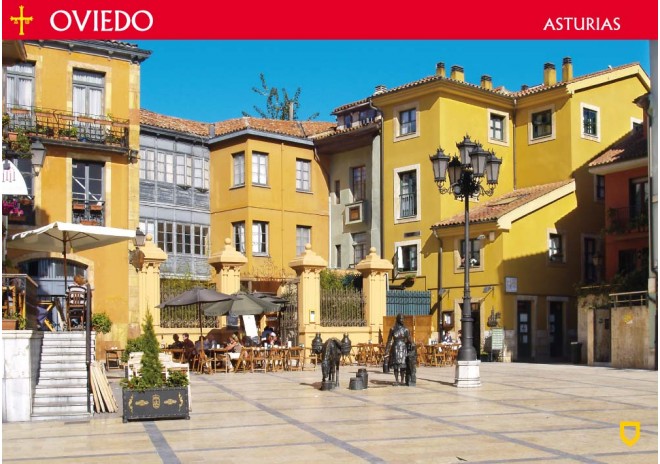 Postal de Oviedo