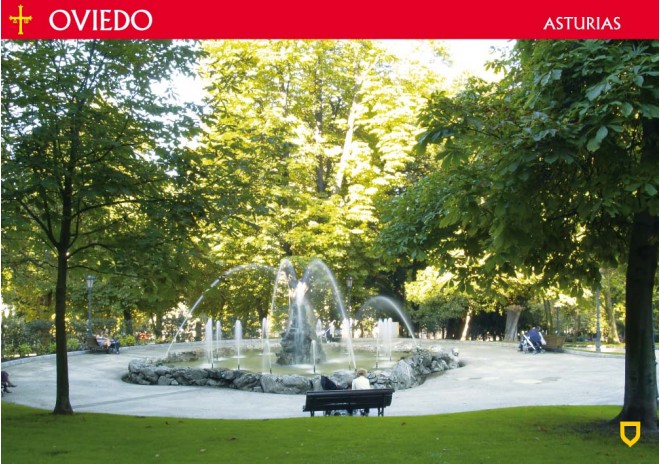 Postal de Oviedo