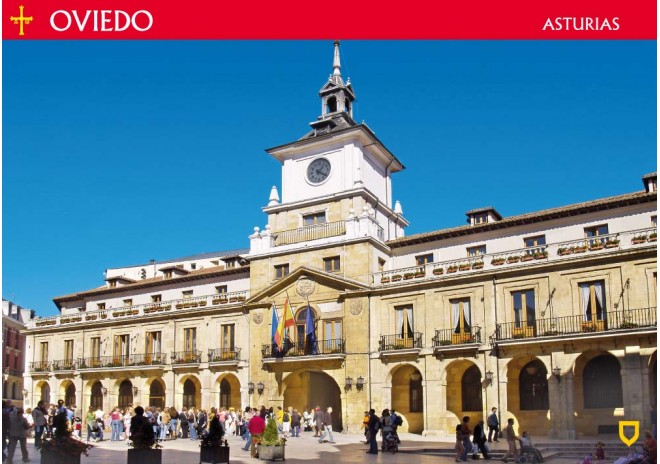 Postal de Oviedo