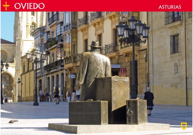 Postal de Oviedo