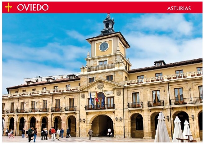 Postal de Oviedo