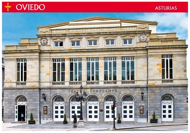 Postal de Oviedo