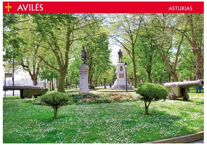 Postal de Aviles