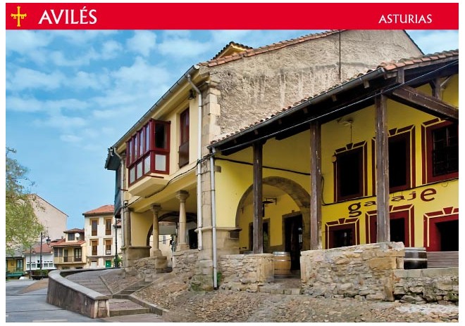 Postal de Aviles