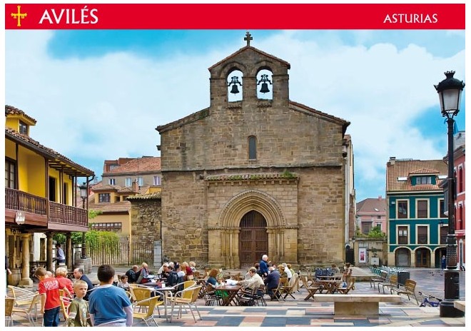 Postal de Aviles