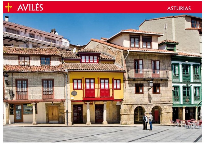 Postal de Aviles
